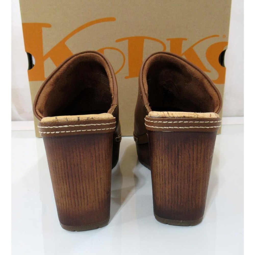 Women's Korks Lori Platform Block Heel Clog Mule … - image 5